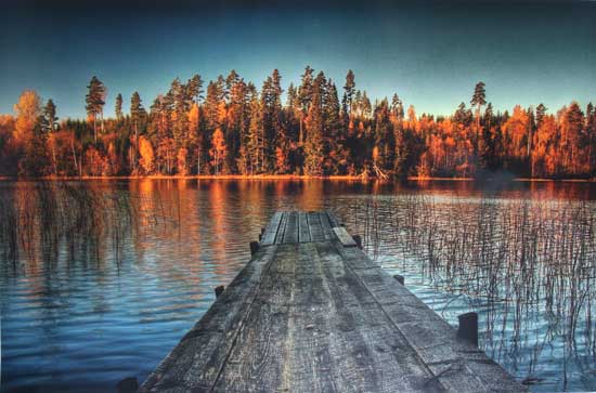 "Töskfors in Schweden" von David Braun