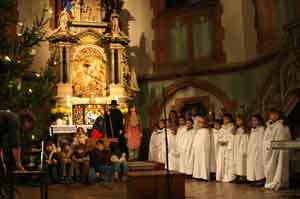 Das Wilsdruffer Krippenspiel in der Nicolaikirche 2007