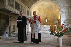 Die ökumenische Andacht in der Autobahnkirche