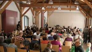 Das Konzert der Musikschule zu m ersten Mal im Kultuirbahnhof